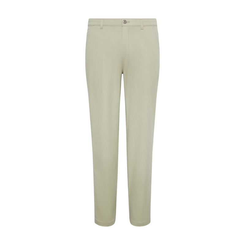 Slim Stretch Cotton Chino Trousers