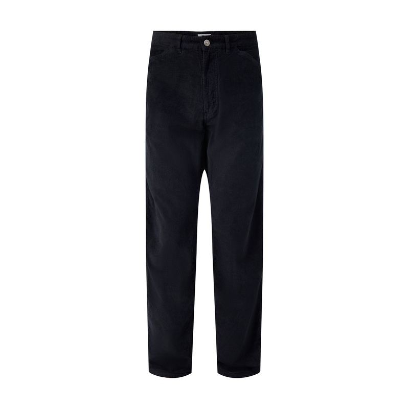 Terrence 14 Wales Garment Dyed Trouser Charcoal