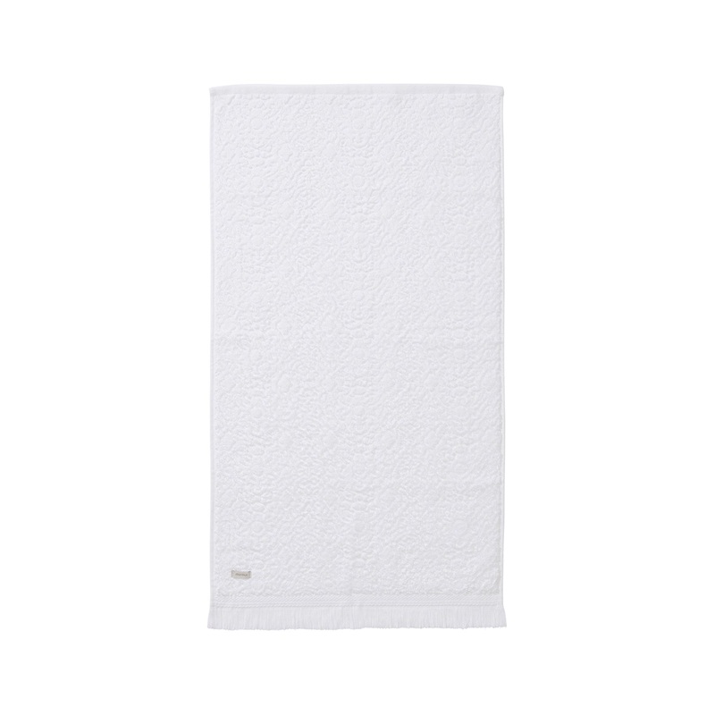 White Lotta Sculpted Bath Towel