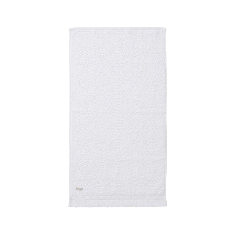 White Lotta Sculpted Hand Towel