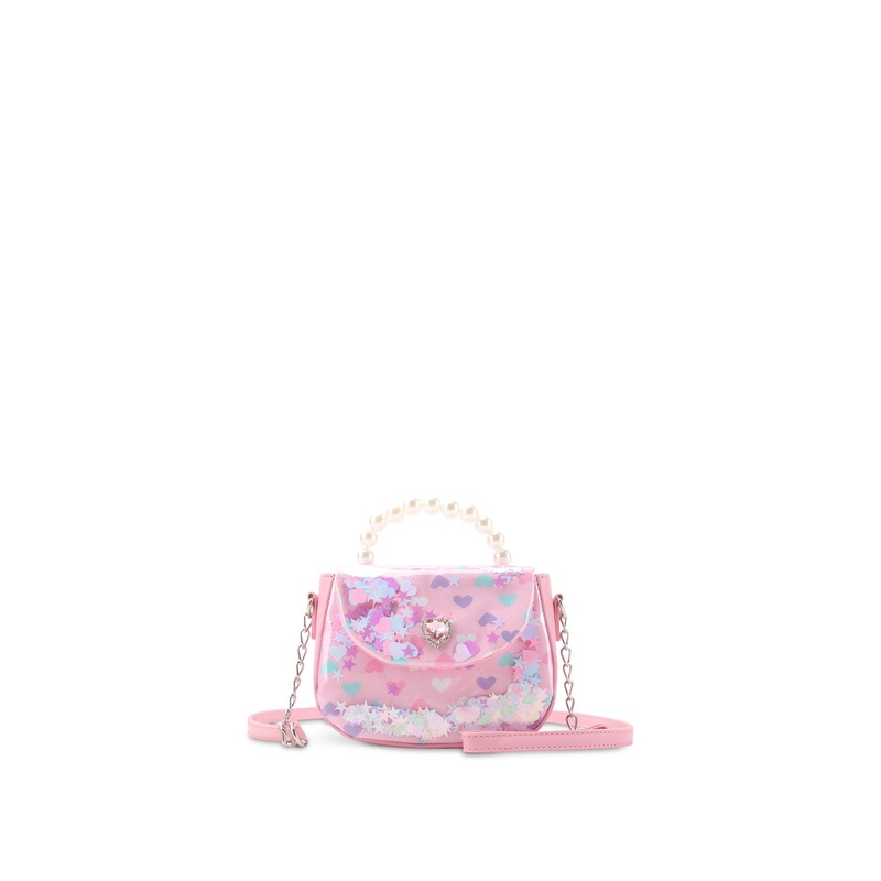 Confetti Hearts Crossbody Bag