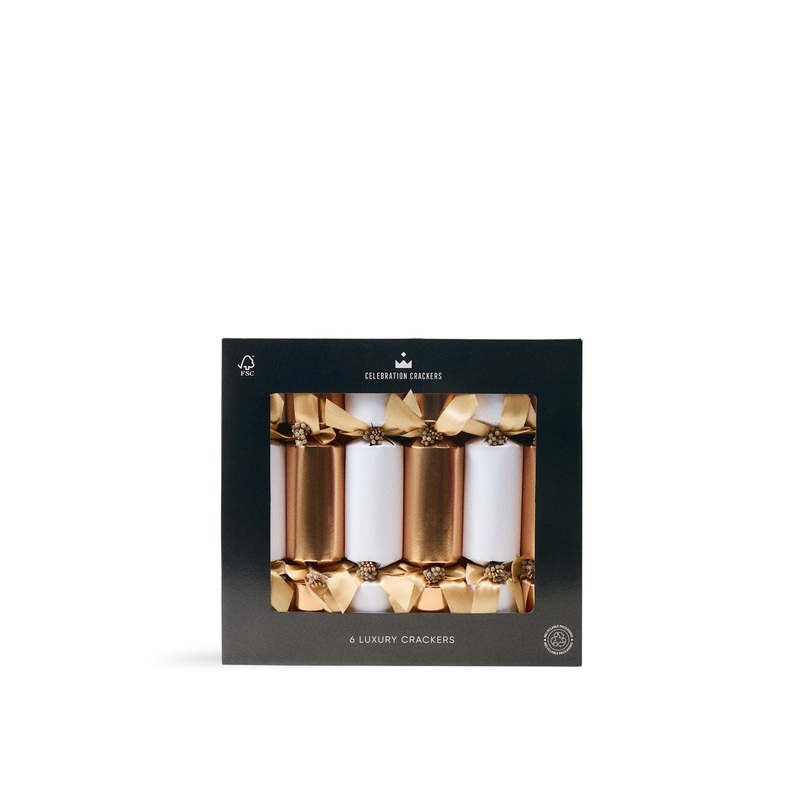 Golden Pin 13in Christmas Cracker Set of 6