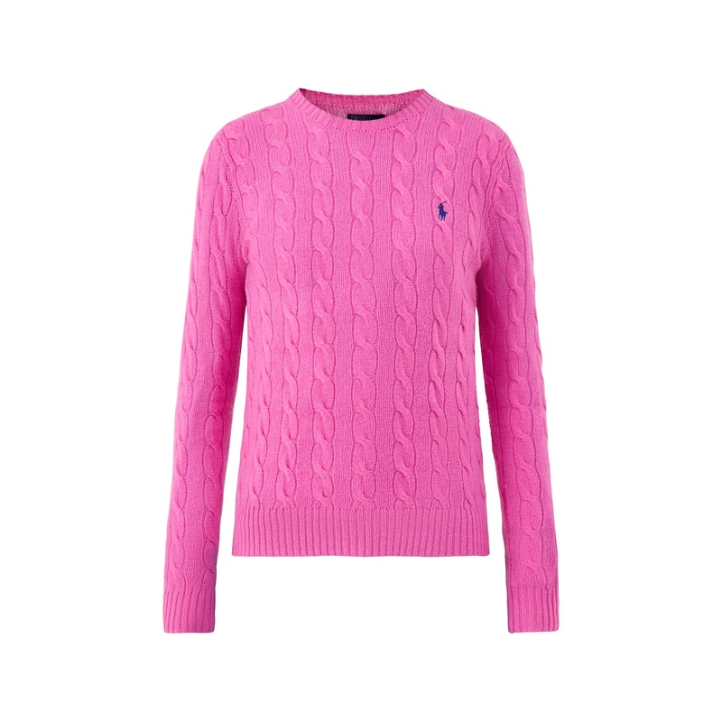 Julianna Long Sleeve Pullover Pink Lace