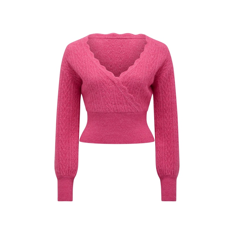 Kylie Stitch Wrap Sweater