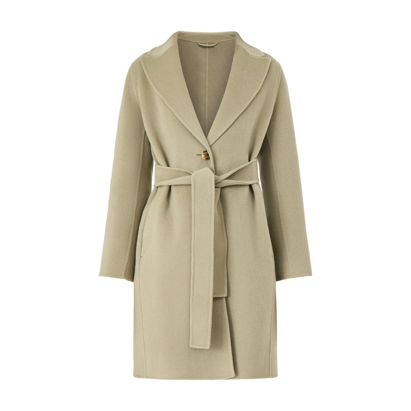 Marella Polka Double Face Single Breasted Coat