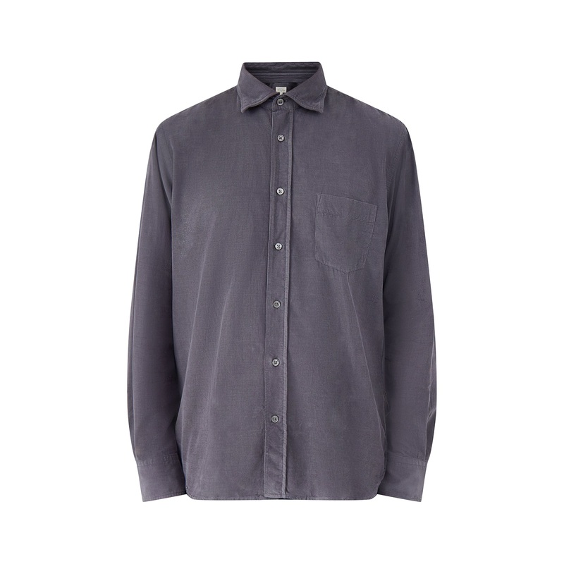 Paul Pat Baby Cord Woven Shirt Camo