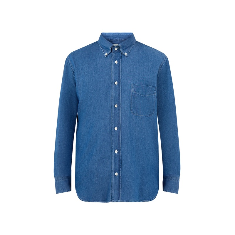 Pitt Denim Indigo BD Woven Shirt Indigo