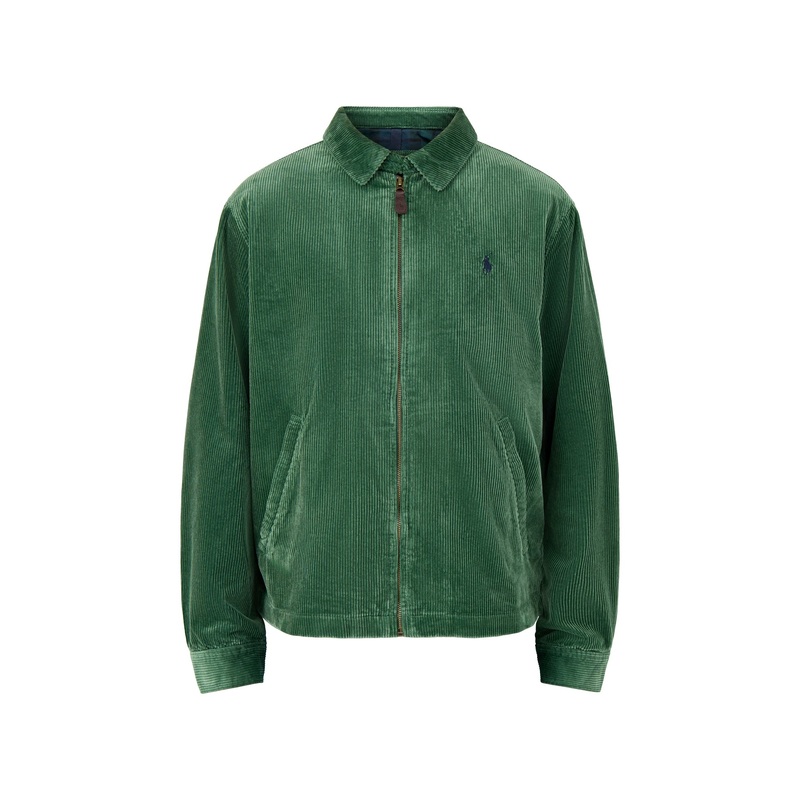 Windbreaker Cord Jacket Meadow Green