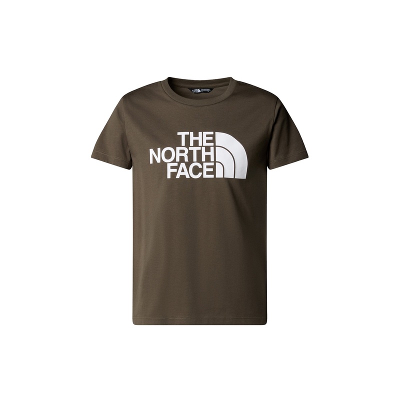 Easy Regular T-Shirt Taupe Green