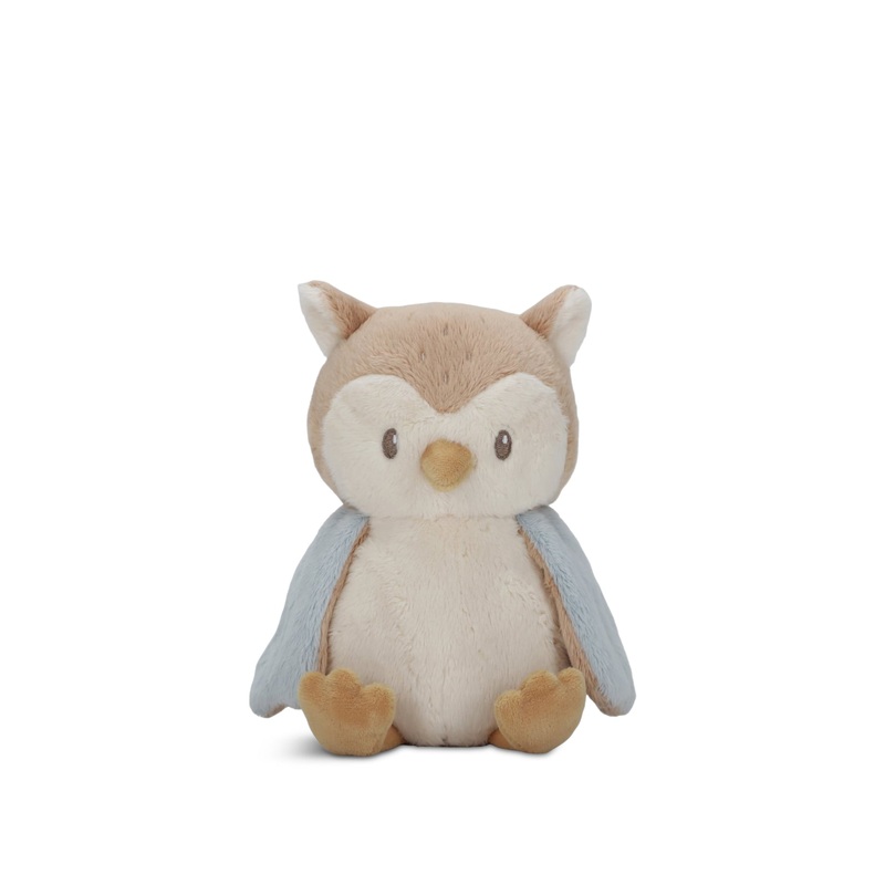 Forest Friends Owl Soft Toy Blue