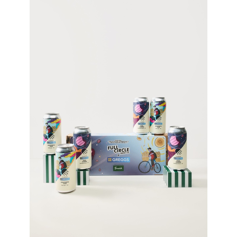 Greggs x Full Circle Brew Limited Edition 6 Pack