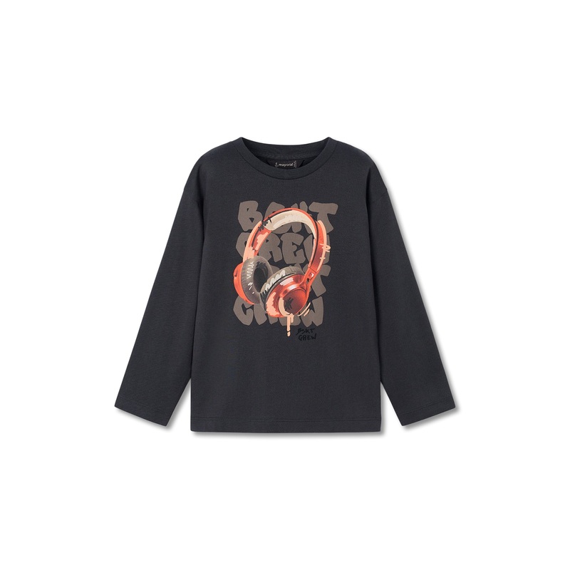 Headphone T-Shirt Shadow