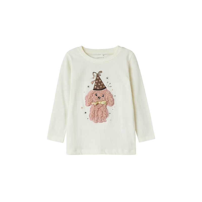 Ninna Long Sleeve Top Cloud Dancer