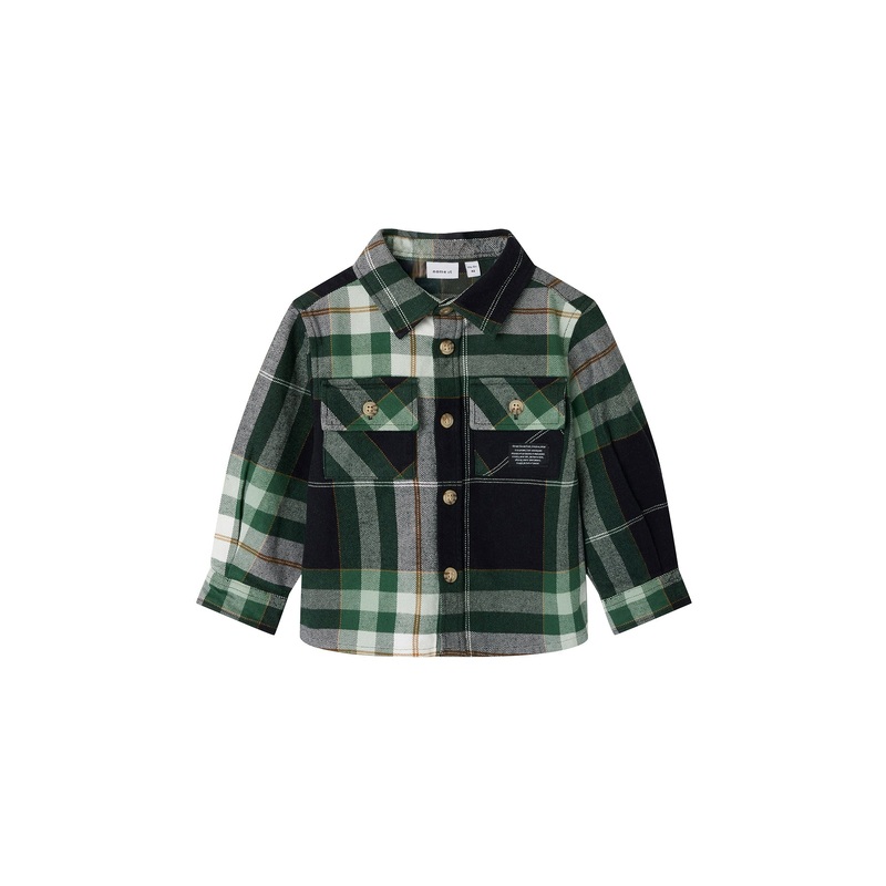 Norris Long Sleeve Overshirt Garden Topiary