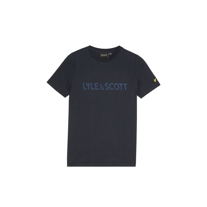 Print T-Shirt Navy