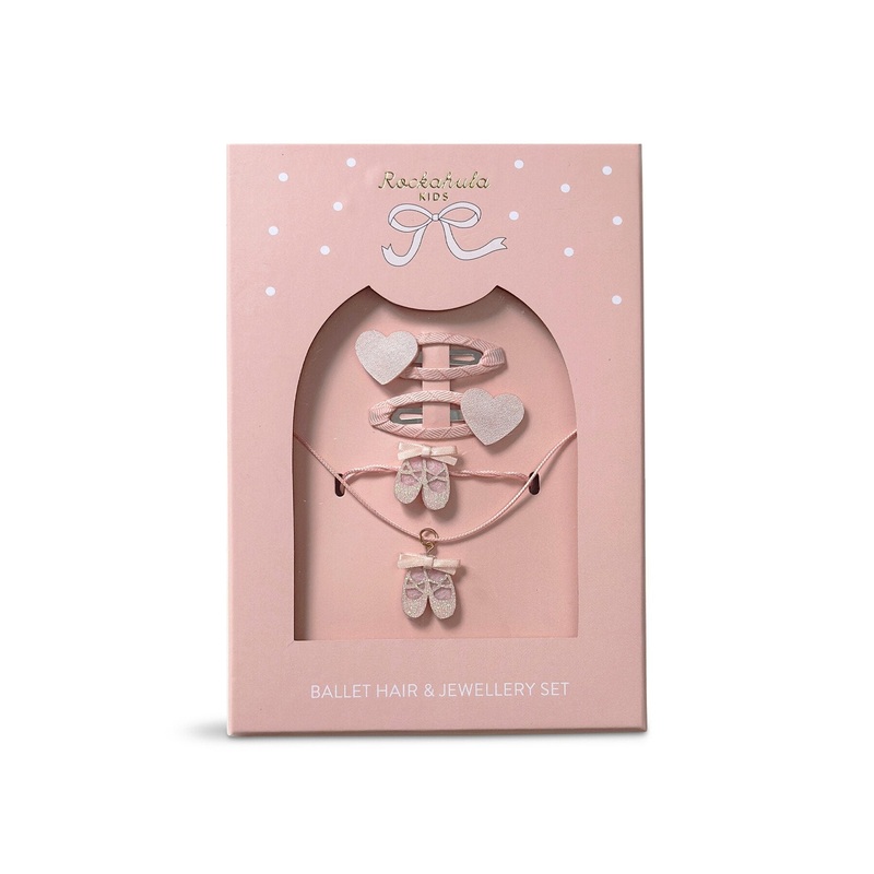 Ballet Hair And Jewellery Set Pink