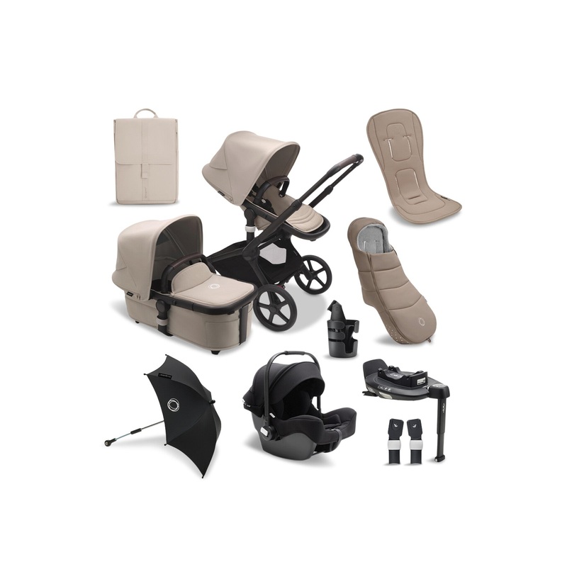 Fox 5 Ultimate Pushchair Bundle Taupe 9-Piece