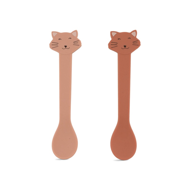 Mrs Cat Silicone Spoon 2 Pack