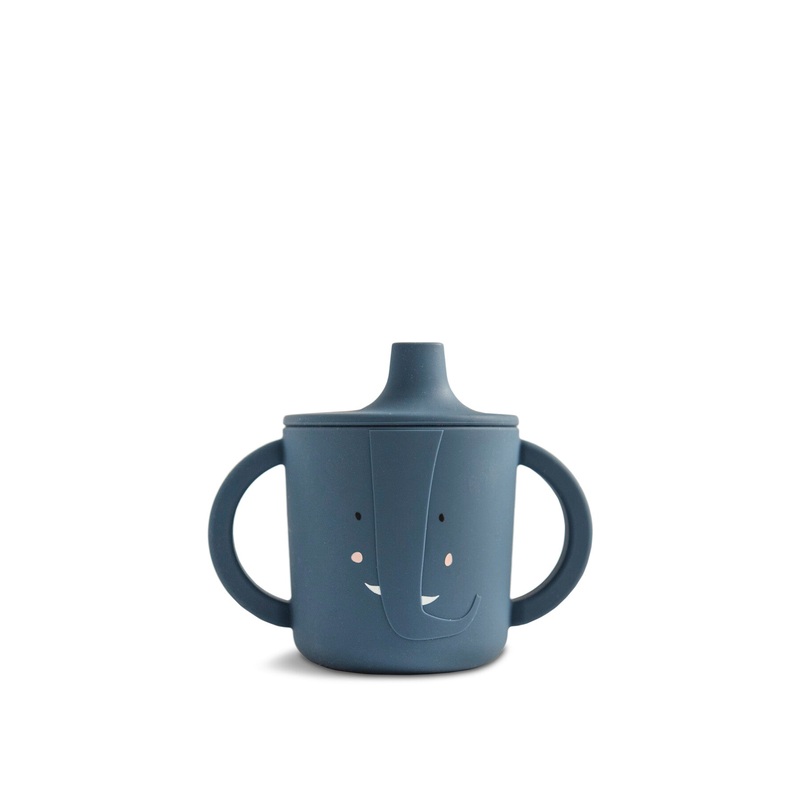 Mrs Elephant Silicone Sippy Cup