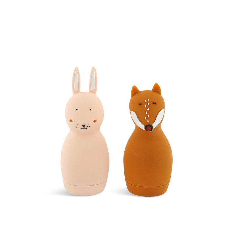 Mrs Rabbit and Mr Fox Bath Toy Set