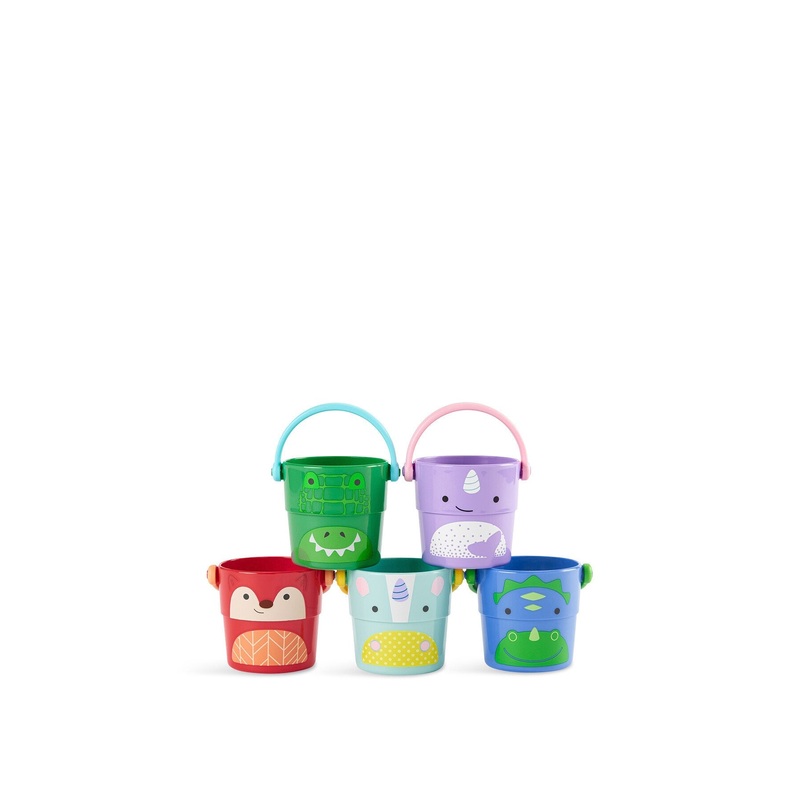 Zoo Stack and Pour Bucket Set