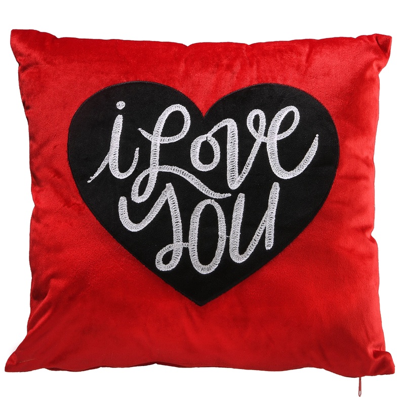 16 in. Valentine's 'I Love You' Pillow Decoration