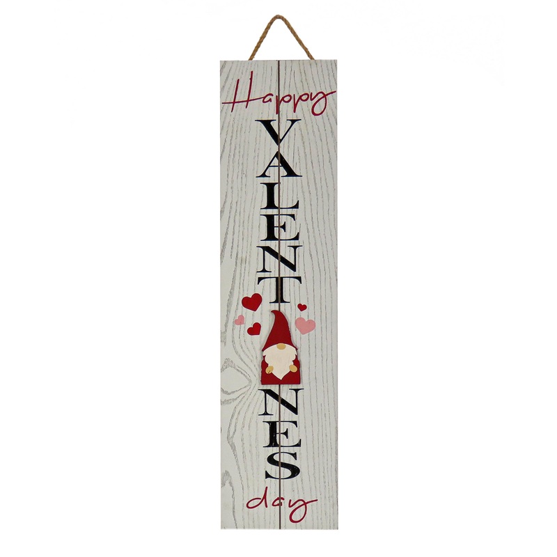 24 in. 'Happy Valentine's Day' Hanging Wall Decoration