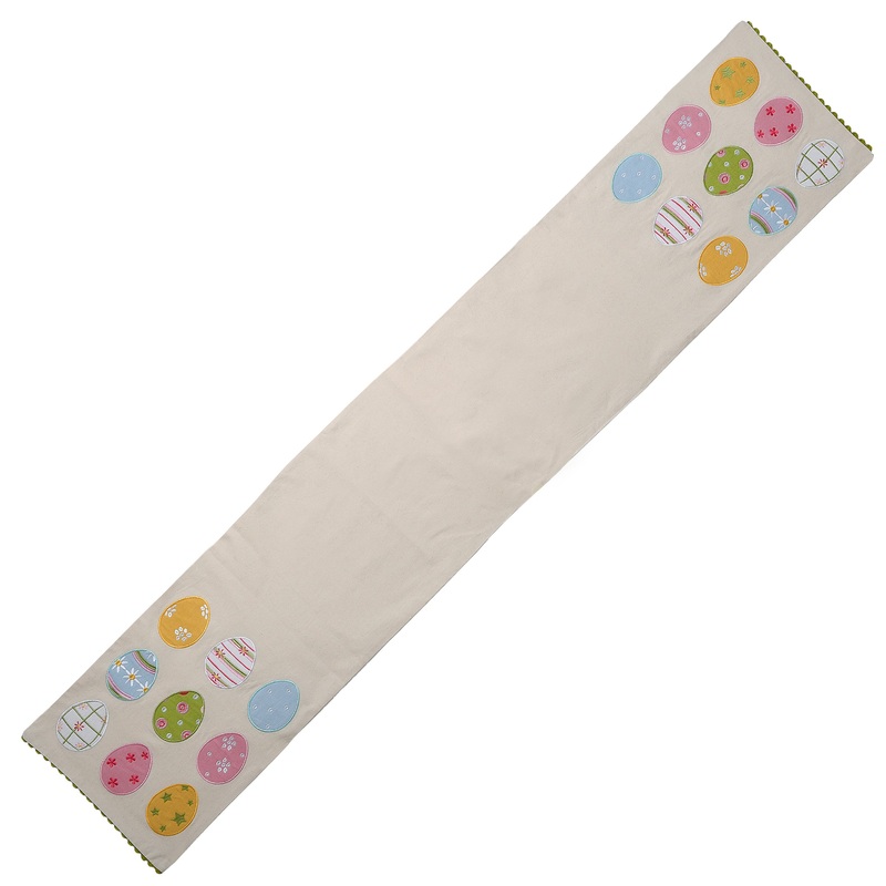 6 ft. Easter Egg Decorative Table Runner