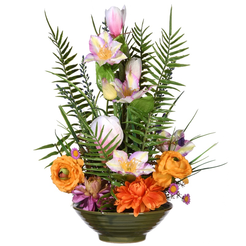 8 in. Spring Potted Floral Assortment