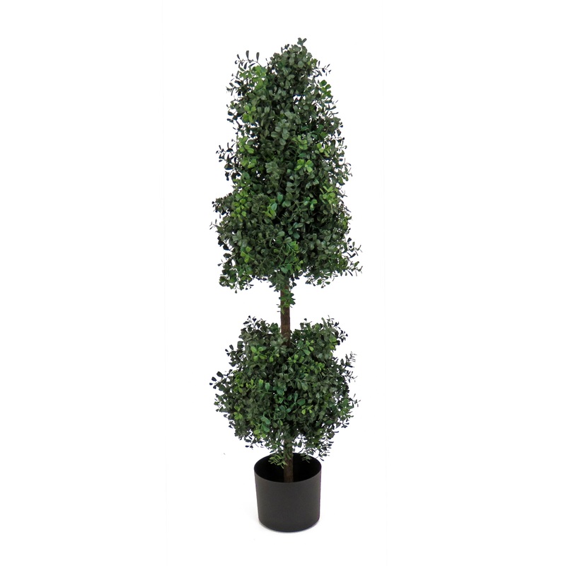 4 ft. Boxwood Cone and Ball Topiary in Nursery Pot