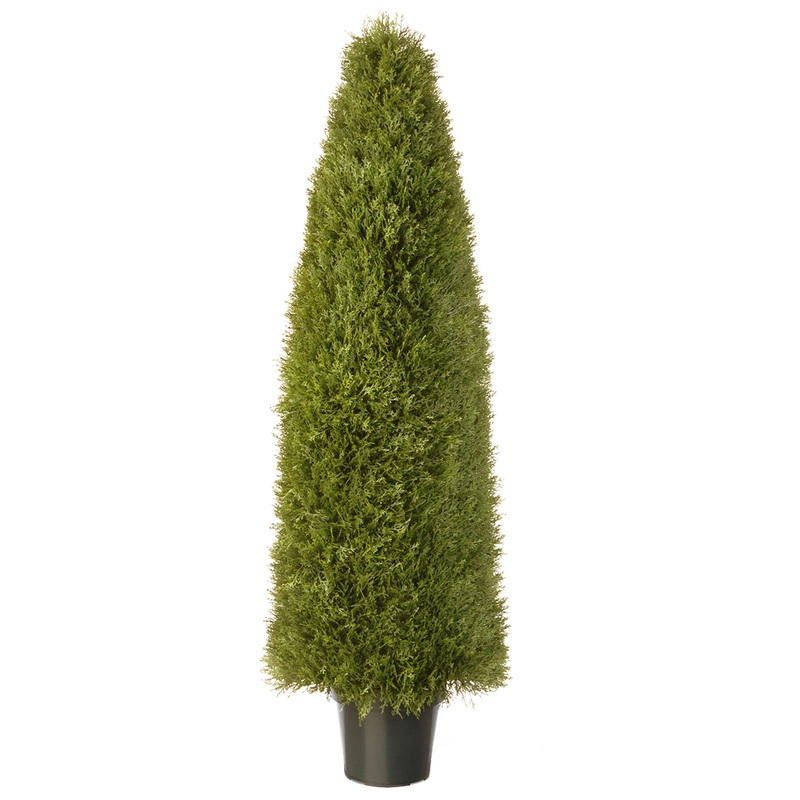 60 in. Artificial Upright Juniper Topiary