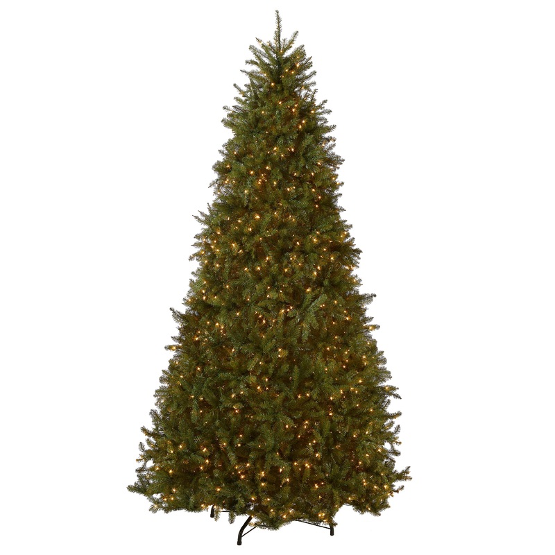 10 ft. Pre-Lit Dunhill Fir Tree with Clear Lights, Plug-In