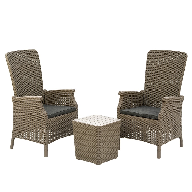 3-Piece Bracknell Collection All-Weather Chat Set