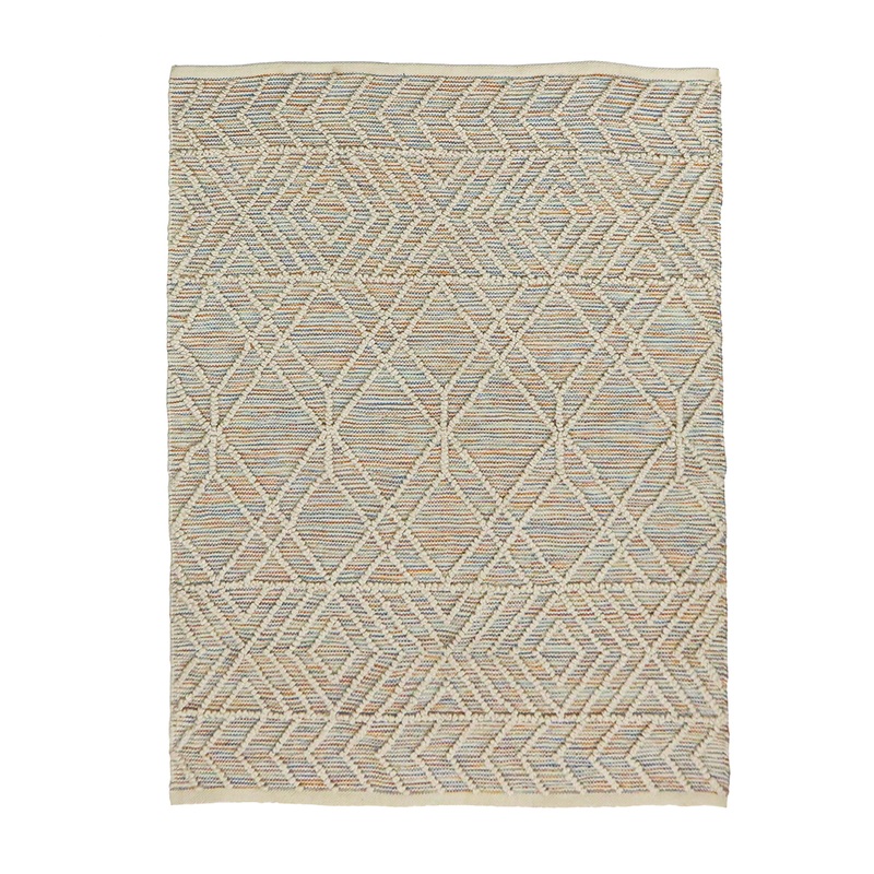 5x7 ft.Multicolor Hand Woven Outdoor Rug