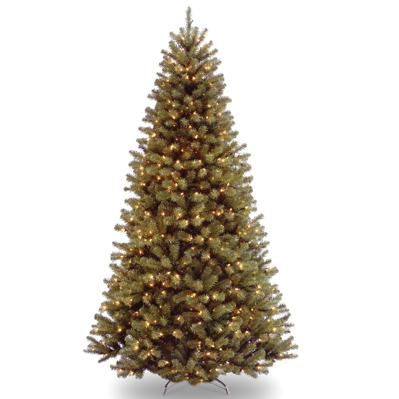 6 ft. Pre-Lit North Valley Spruce Tree with Clear Lights, Plug-In