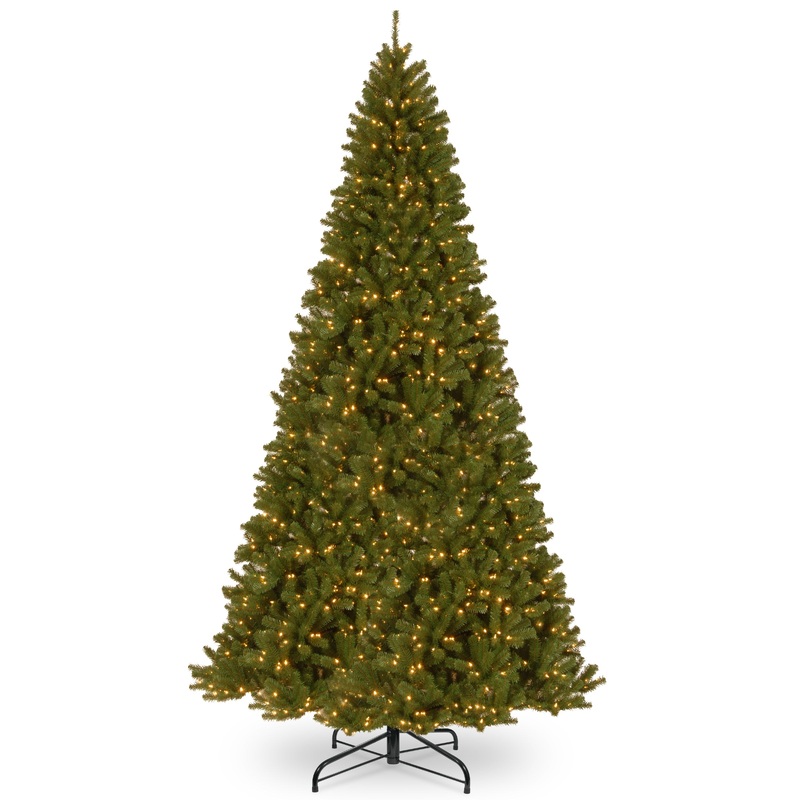 16 ft. Pre-Lit North Valley Spruce Tree with Clear Lights, Plug-In