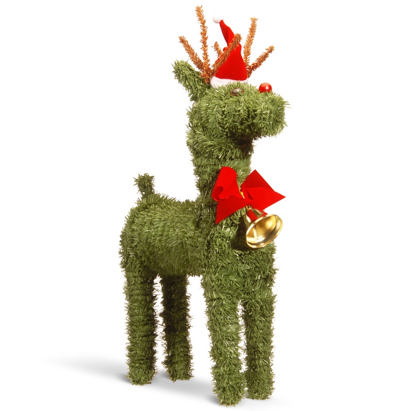 16 in. Evergreen Reindeer