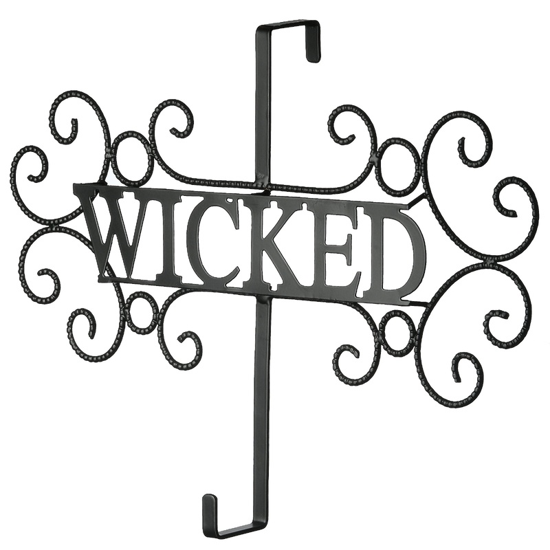 18 in. Halloween Wicked Wreath Hanger
