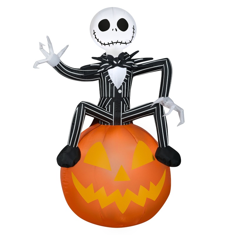 3.5 ft. Jack Skellington on Pumpkin