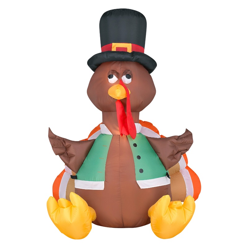 4 ft. Inflatable Thanksgiving Turkey