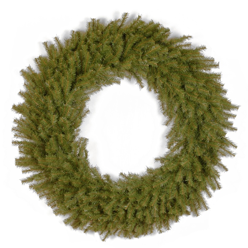 42 in. Pre-Lit Norwood Fir Deluxe Wreath