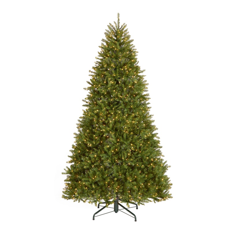 9 ft. Pre-Lit Dunhill Fir Tree with Clear Lights