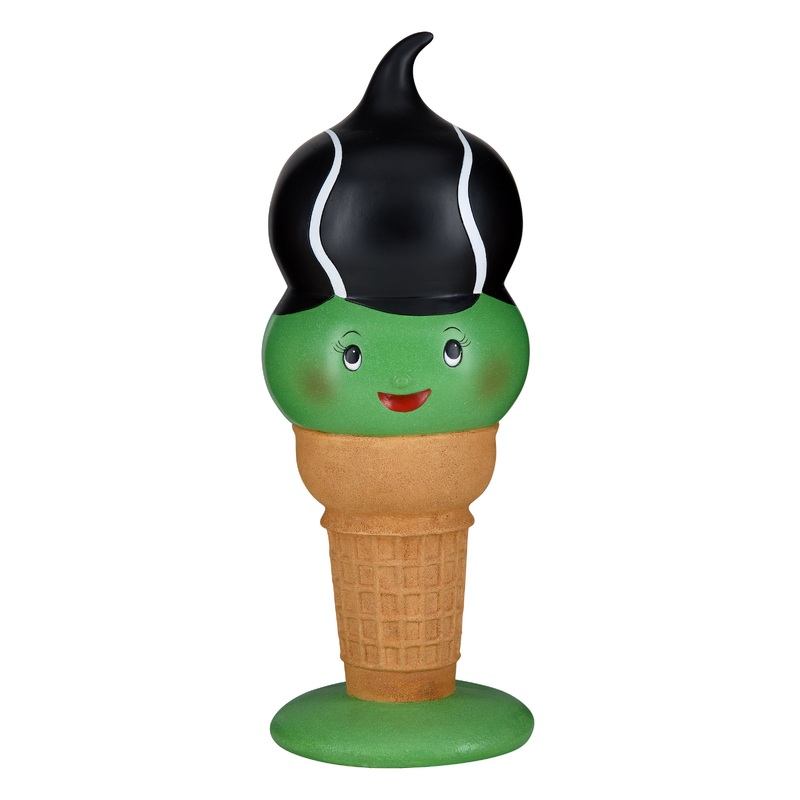 14 in. Halloween Frankenstein I-Scream Cone Tabletop Decoration