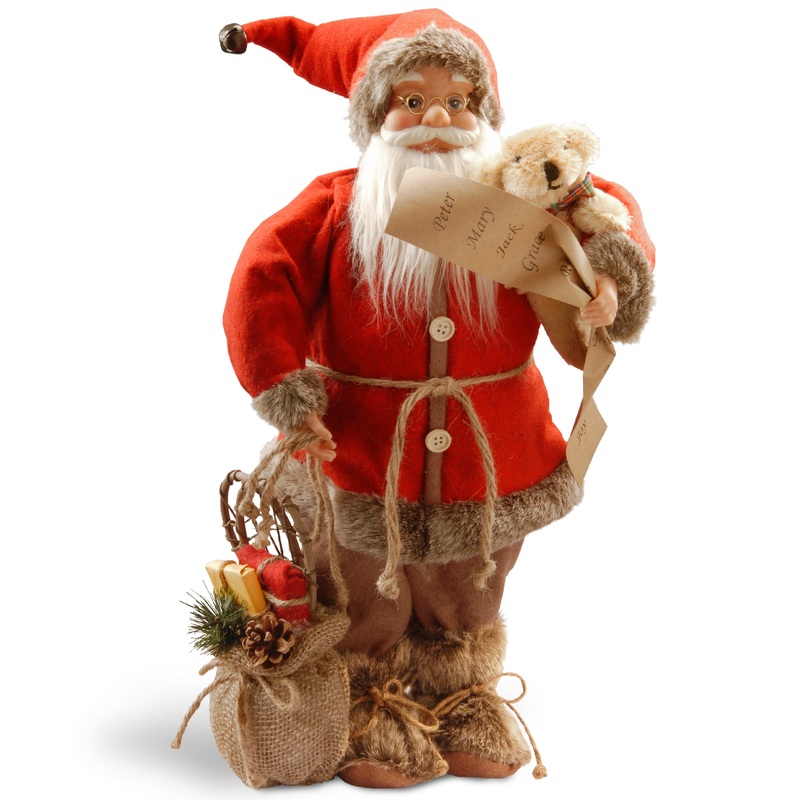 17.7 in. Standing Santa
