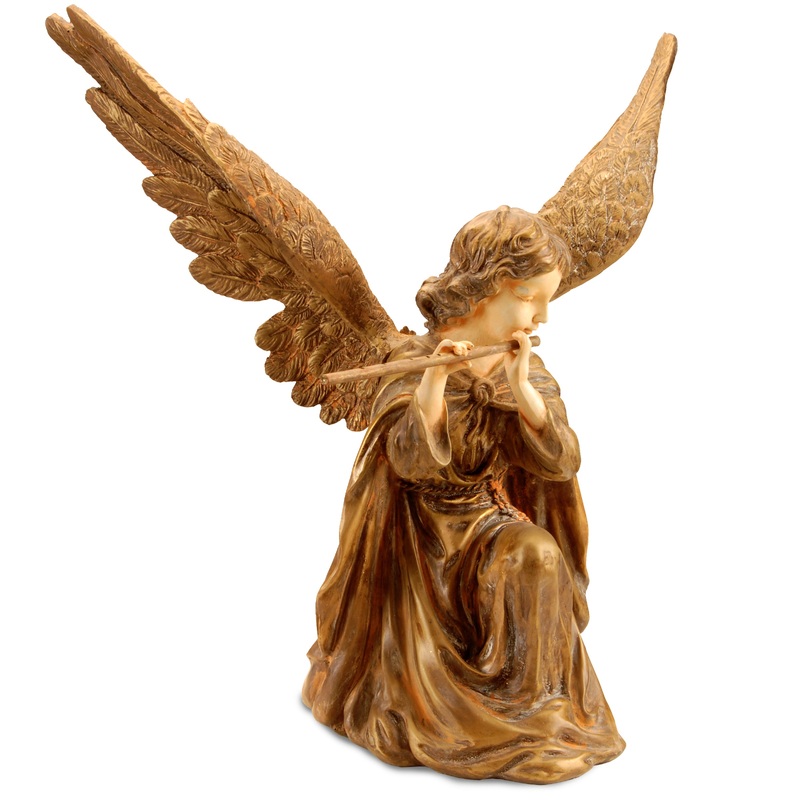 24 in. Angel with Flute