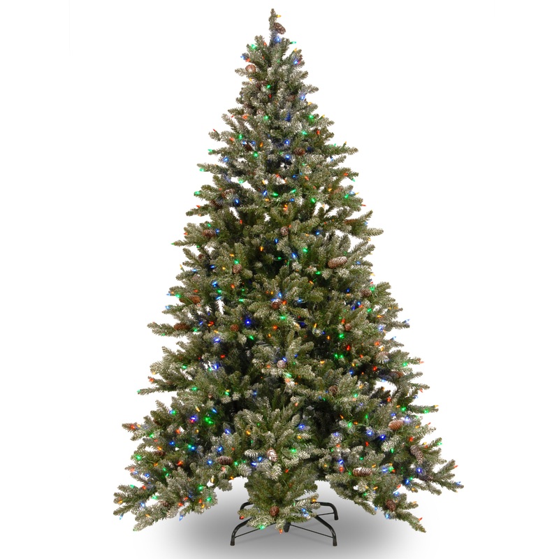 7.5 ft. Pre-Lit Tree with Multicolor LED Lights