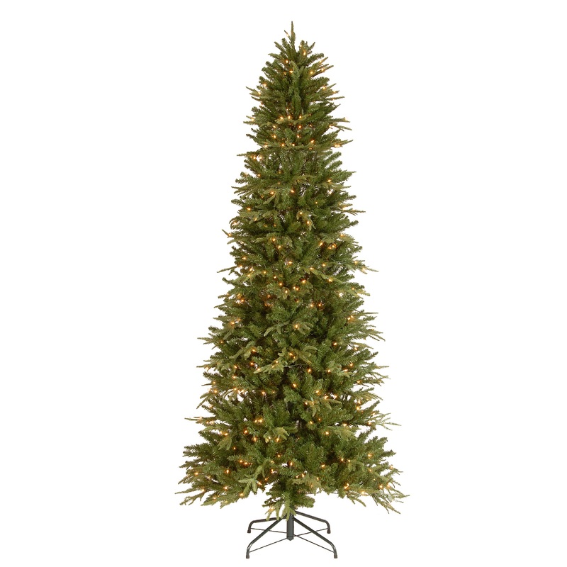 9 ft. Pre-Lit Park River Spruce Medium Tree with LED Lights