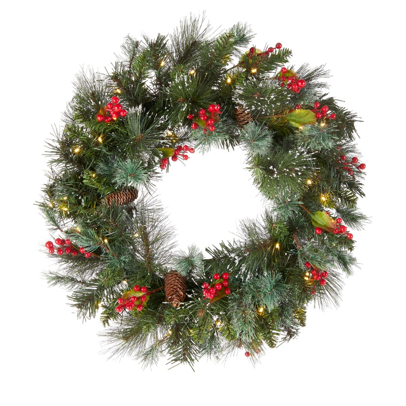 Wintry Pine Wreaths