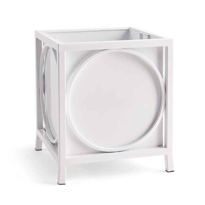 23 in. St Remy Planter, White