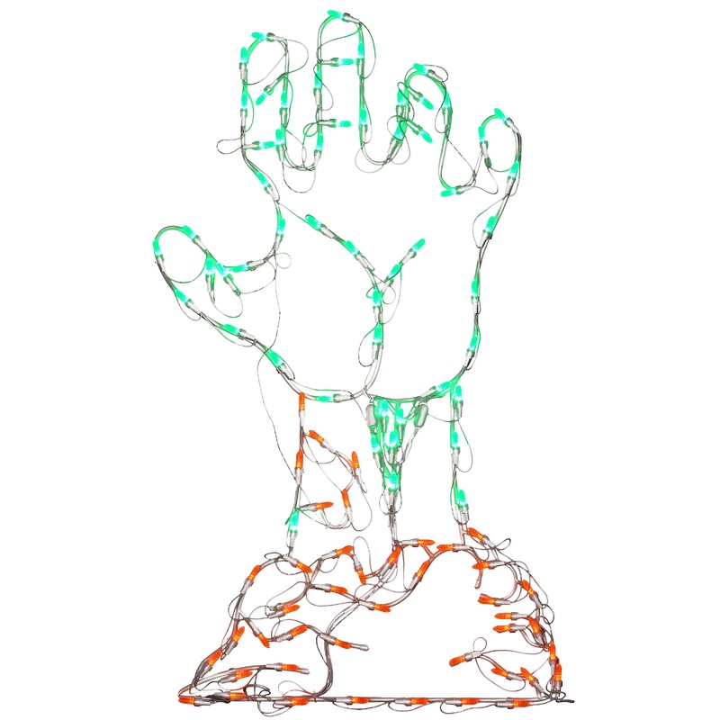 3 ft. Halloween Jack O Lantern Lighted Sign Decoration with LED Lights